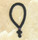 33-knot Greek Prayer Rope - 3 ply with Purple Bead