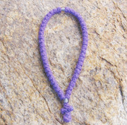 50-Knot Greek Prayer Rope - 2 ply Lavender
