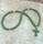 100-Knot Greek Prayer Rope - 4 ply Pine Green