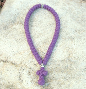 50-Knot Greek Prayer Rope - 4 ply Lilac
