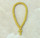 50-Knot Greek Prayer Rope - Gold Satin