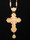 Pear wood pectoral cross
