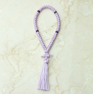 50-knot Russian Prayer Rope - Lavender