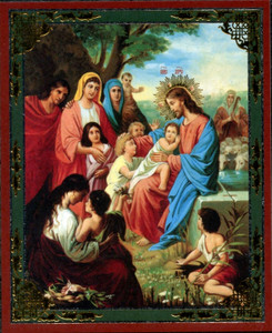 Icon of Christ with Children