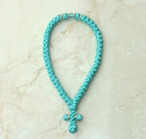 50-knot Greek with Accents - Turquoise