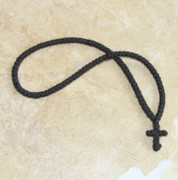 100-knot Greek 2 ply with black beads