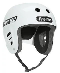 Pro-Tec Full Cut Helmet Gloss White Medium