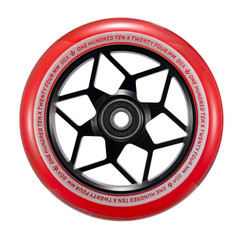 Envy Diamond Smoke Wheels Red 110mm