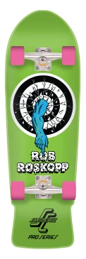 Roskopp One 10.00in x 31.4in Shaped Cruzer Santa Cruz