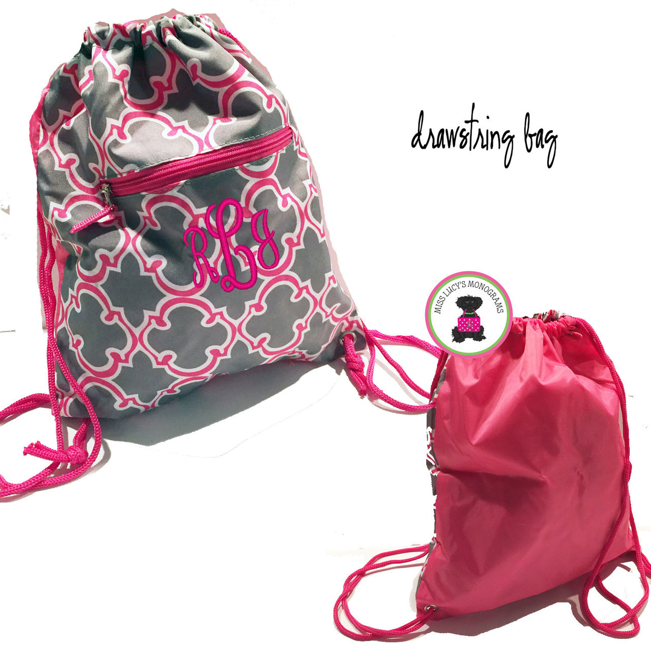 drawstring cinch backpack bag