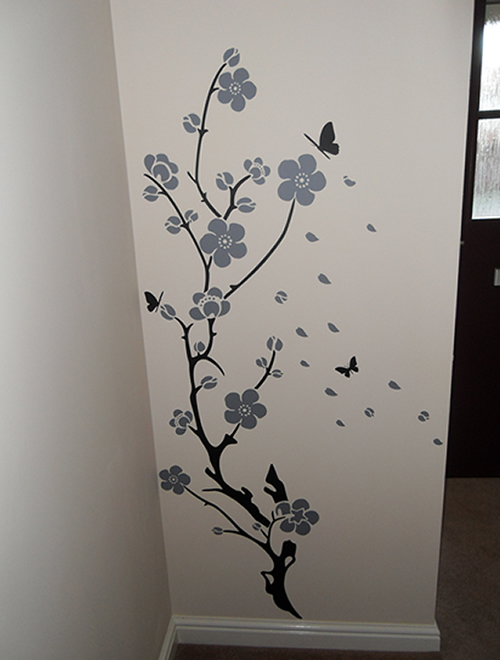 Plum blossom wall sticker