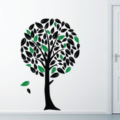 Twin Colour Tree Wall Sticker 5062