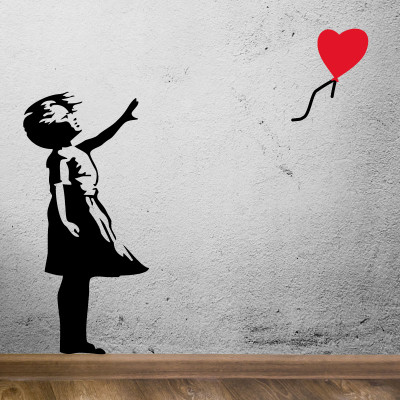 Banksy art Balloon Girl