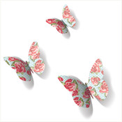 3d vintage butterfly wall decors