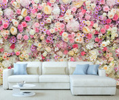 Colourful Flowers Wall Mural