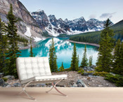 The Rocky Mountains Lakeside Wall Mural