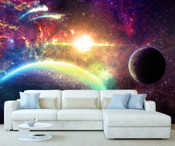 Space Planet Moon Wall Mural 8999-1071