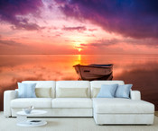 Sunset Boat Wall Mural 8999-1147
