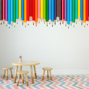 Colouring Pencil Wall Stickers 9111