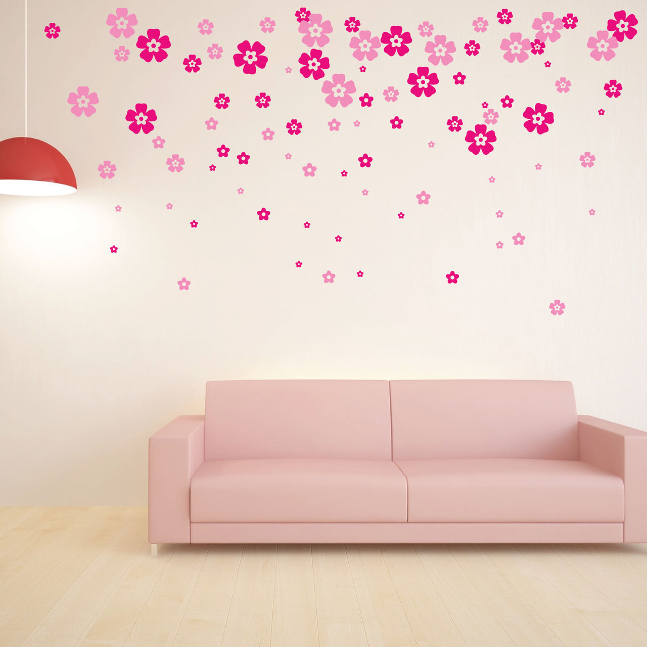 40 X Small Flower Wall Stickers 8913 Stickers Wall   8913 40flower 1  69770.1400786143.1280.1280 