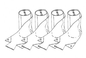 Large bags, 4-Pack of rolls