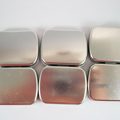 small metal tins