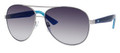 Emporio Armani 9822/S Sunglasses 023AJJ Ruthenium Blue (6014)
