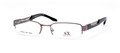 Armani Exchange 127 Eyeglasses 0V81 Shiny Dark Ruthenium/Blk
