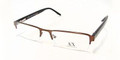 Armani Exchange 132 Eyeglasses 065T Dark Br