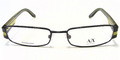 Armani Exchange 139 Eyeglasses 0N7H Shiny Blk Lime