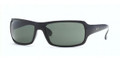 Ray Ban RB4075 Sunglasses 601 Blk Crystal Grn