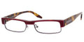 Armani Exchange 142 Eyeglasses 0Y0T Dark Red Havana