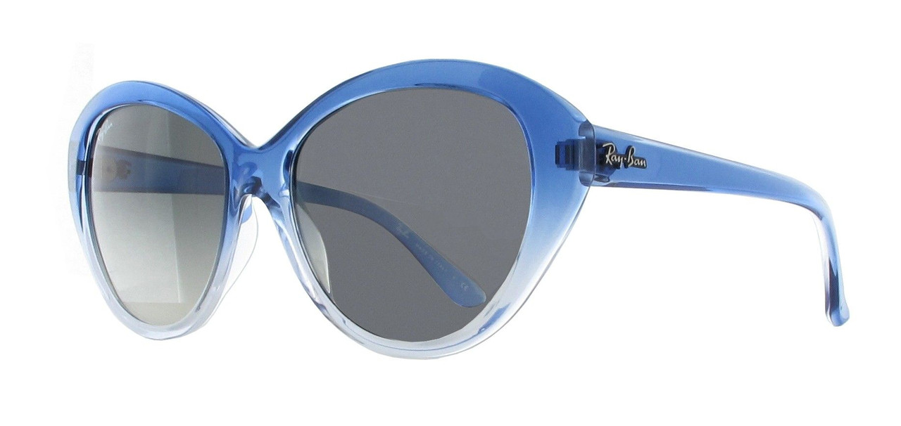 Ray-banサングラス　RB4163 Ray Ban RB 4163 Eyeglasses 841/32 Blue Gradient Transparent