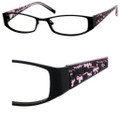 ADENSCO ALANA Eyeglasses 0DN1 Blk Pink 53-17-135