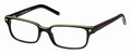 D Squared 5018 Eyeglasses 01C Dark Br Grn Blk