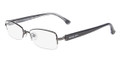 MICHAEL KORS MK312 Eyeglasses 018 Blk Chrome 52-17-135