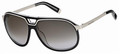 D Squared 0061 Sunglasses 05B Blk Wht Grey/Grey