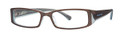 MICHAEL KORS MK614 Eyeglasses 235 Br Light Blue 52-16-135