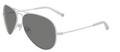 Michael Kors M2047 Jet Set Aviator Sunglasses 105 Wht