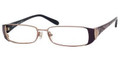 JIMMY CHOO 32 Eyeglasses 0YBK Tan Br 54-15-130