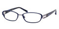 JIMMY CHOO 40 Eyeglasses 0AXM Blue Havana Ruthenium 51-16-135