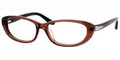 JIMMY CHOO 50 Eyeglasses 0WTR Br Glitter 53-16-140