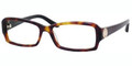 JIMMY CHOO 51 Eyeglasses 0WTW Havana Choco Crocodile 53-15-130
