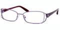 JIMMY CHOO 52 Eyeglasses 0WUD Cyclamen Violet 53-16-130