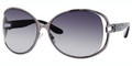 JIMMY CHOO CATHERINE/S Sunglasses 0WUX Ruthenium 62-15-125