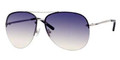 JIMMY CHOO FRAN/S Sunglasses 0010 Palladium 61-12-135