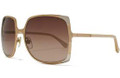 Michael Kors MK303 Sausalito Sunglasses 780 Rose Gold