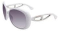 Michael Kors MK664 Sanibel Sunglasses 105 Wht