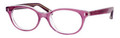 MARC JACOBS 375 Eyeglasses 0OL7 Plum Crystal Gold 49-18-140