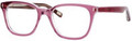 MARC JACOBS 376 Eyeglasses 0OL7 Plum Crystal Br 50-18-140